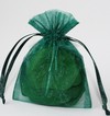 3x4 Emerald Organza Bags