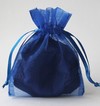 3x4 Sapphire Organza Bags