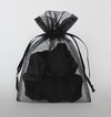 4x6 Black Organza Bags
