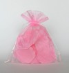 4x6 Pink Organza Bags