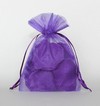 4x6 Purple Organza Bags