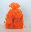 6x9 Orange Organza Bags