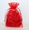 6x9 Red Organza Bags